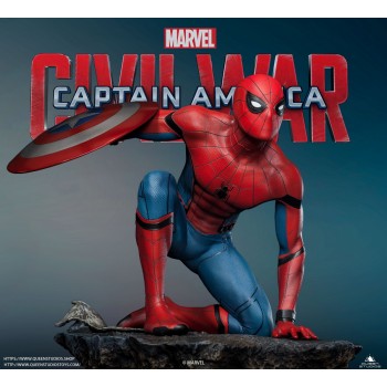 Marvel Captain America Civil War Spider-Man 1/4 Scale Statue Standard Edition